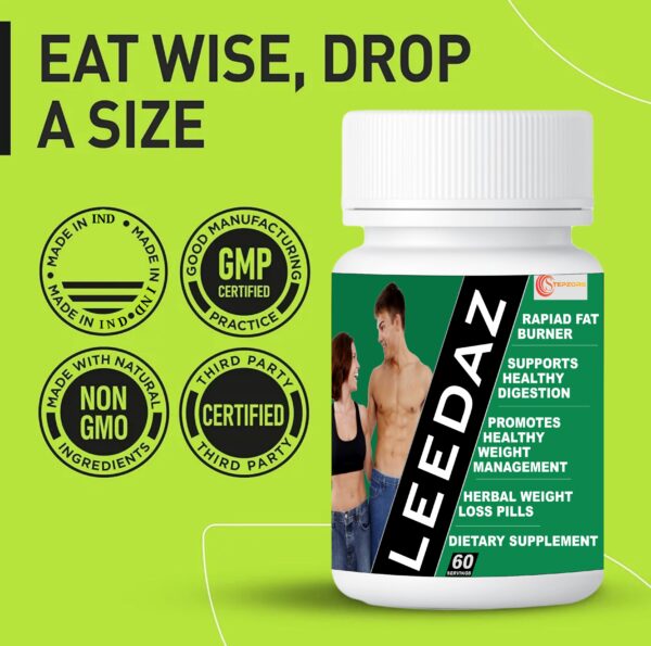 Stepzorg Leedaz Fat Burner 3 Bottles - Image 4